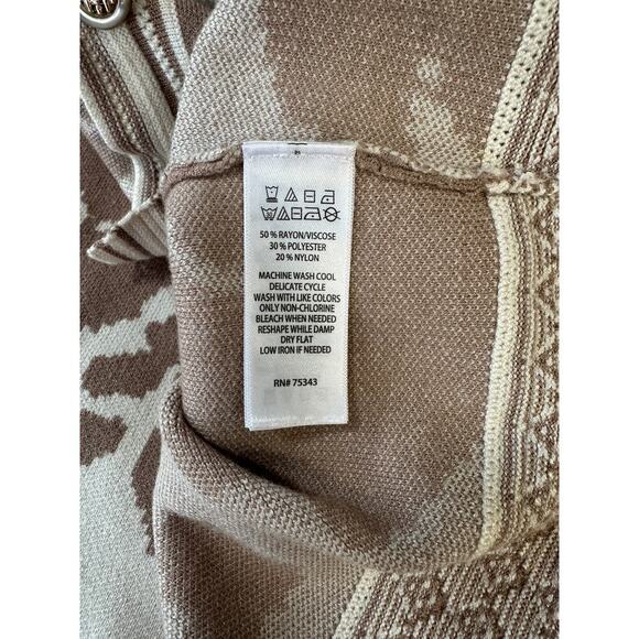 Cynthia Rowley NWT Women Cardigan Button Up Sweater L Thick and Soft! Career - Picture 10 of 11